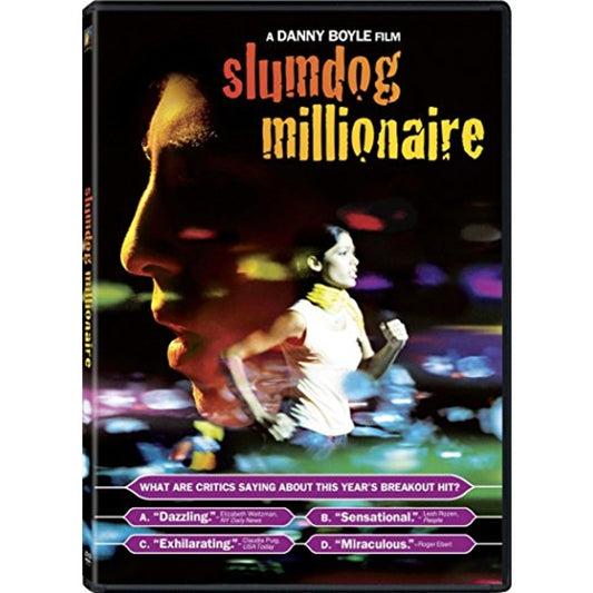 Slumdog Millionaire (DVD, 2009) Academy Award-Winning Drama Dev Patel & F. Pinto