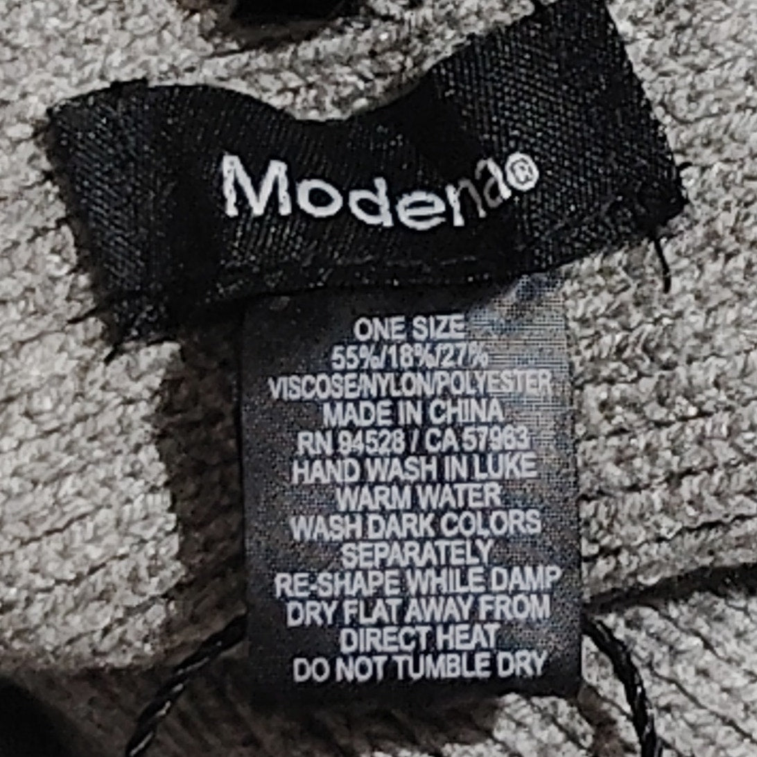 Modena Pocket Scarf – Heather Gray Style 5791, Soft Knit with Dual Pockets, 84"L