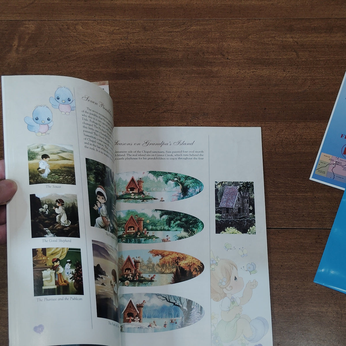 Precious Moments Chapel Keepsake 2010 Memory Book & Ephemera Lot Carthage MO