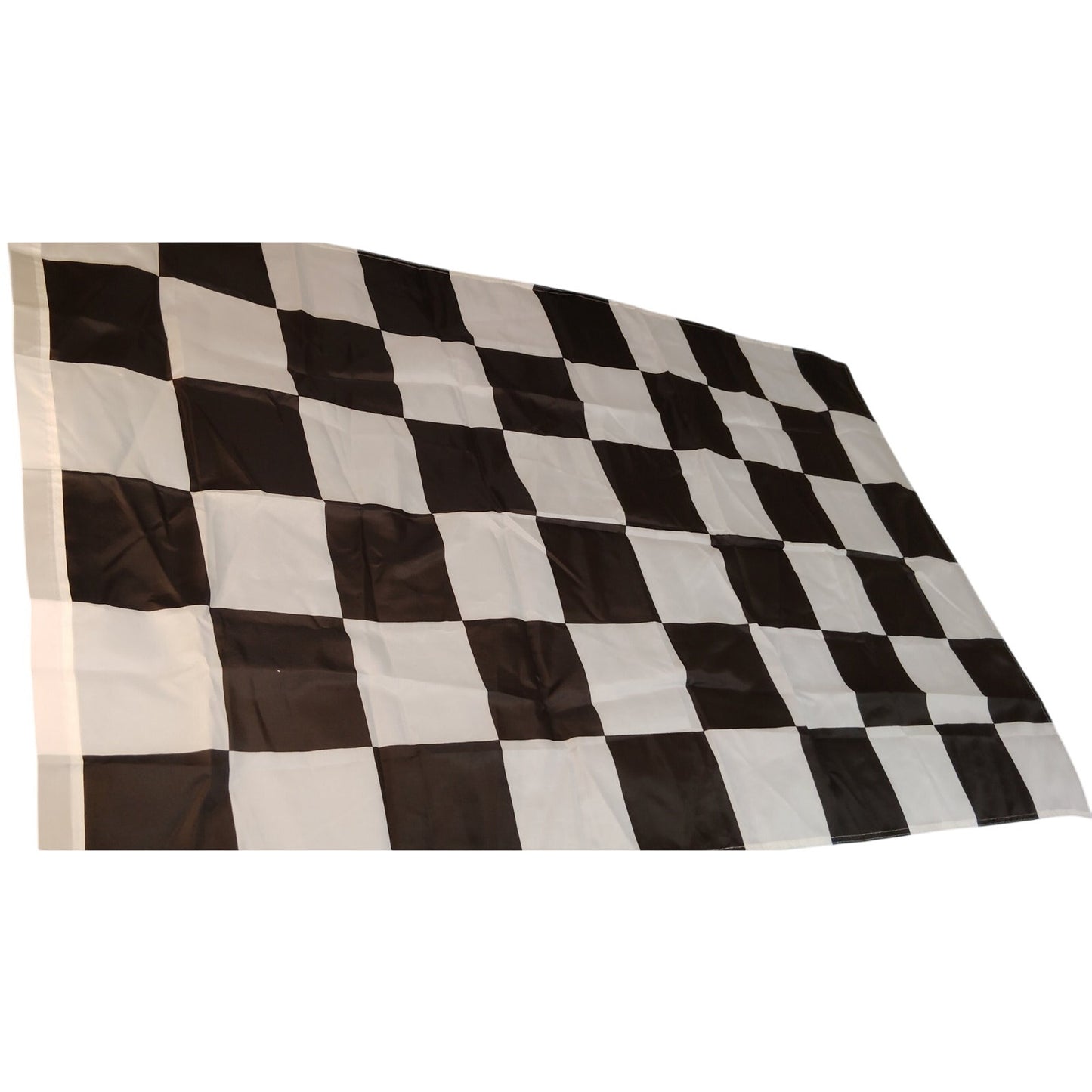 Anley Inc. Checkered Racing Flag 3x5 ft Black & White Banner w/ Brass Grommets