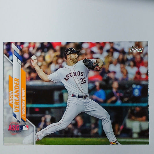 2020 Topps Update #U-194 Justin Verlander All-Star Game Astros Pitcher VG/EX