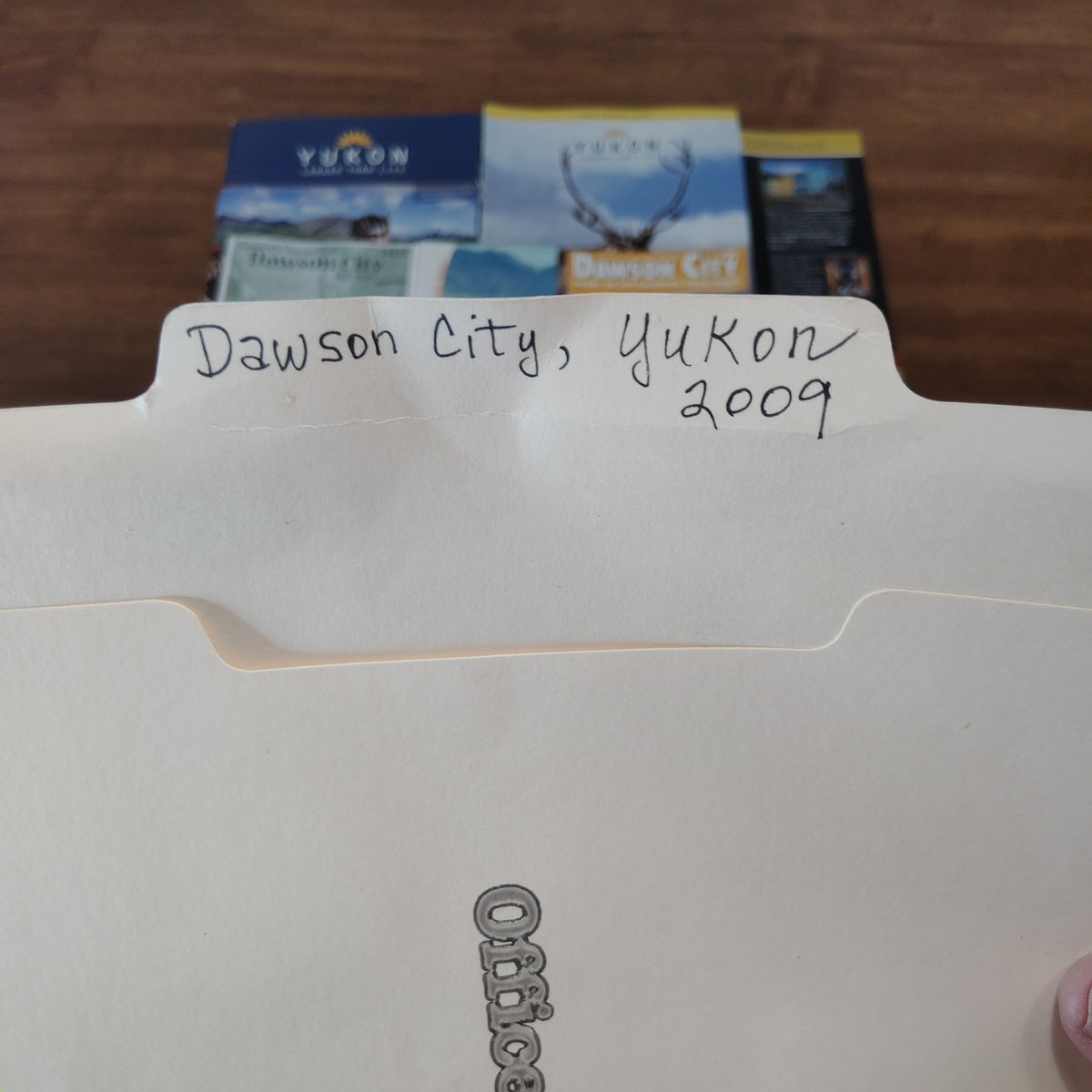 Dawson City Yukon Ephemera Collection 2009 - Travel Brochures & Maps