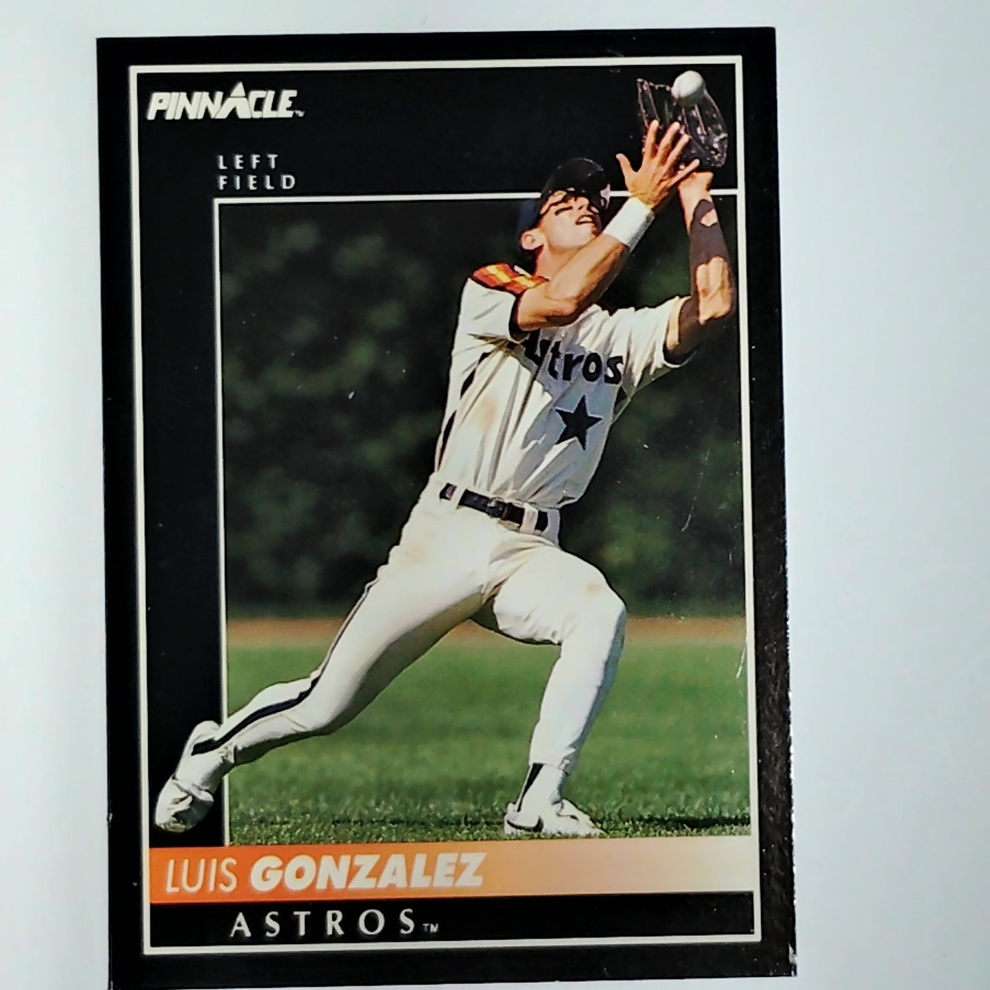 1992 Pinnacle Luis Gonzalez Card #163 Houston Astros OF VG/EX