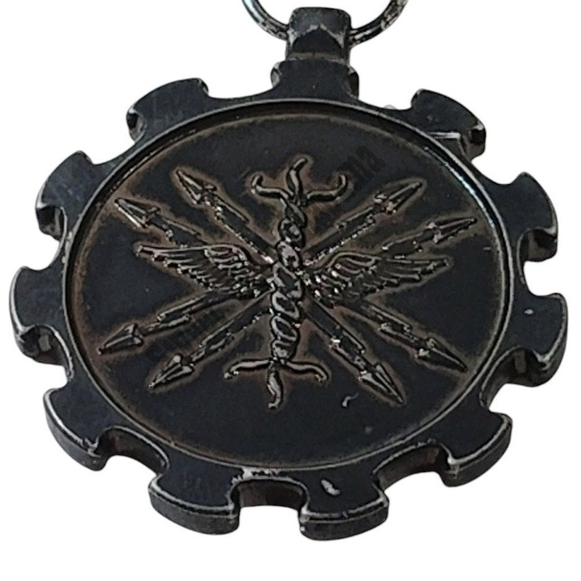 Air Force Medal (For Meritorious Achievement) Pinback, 1-3/8"D x 3"H Overall