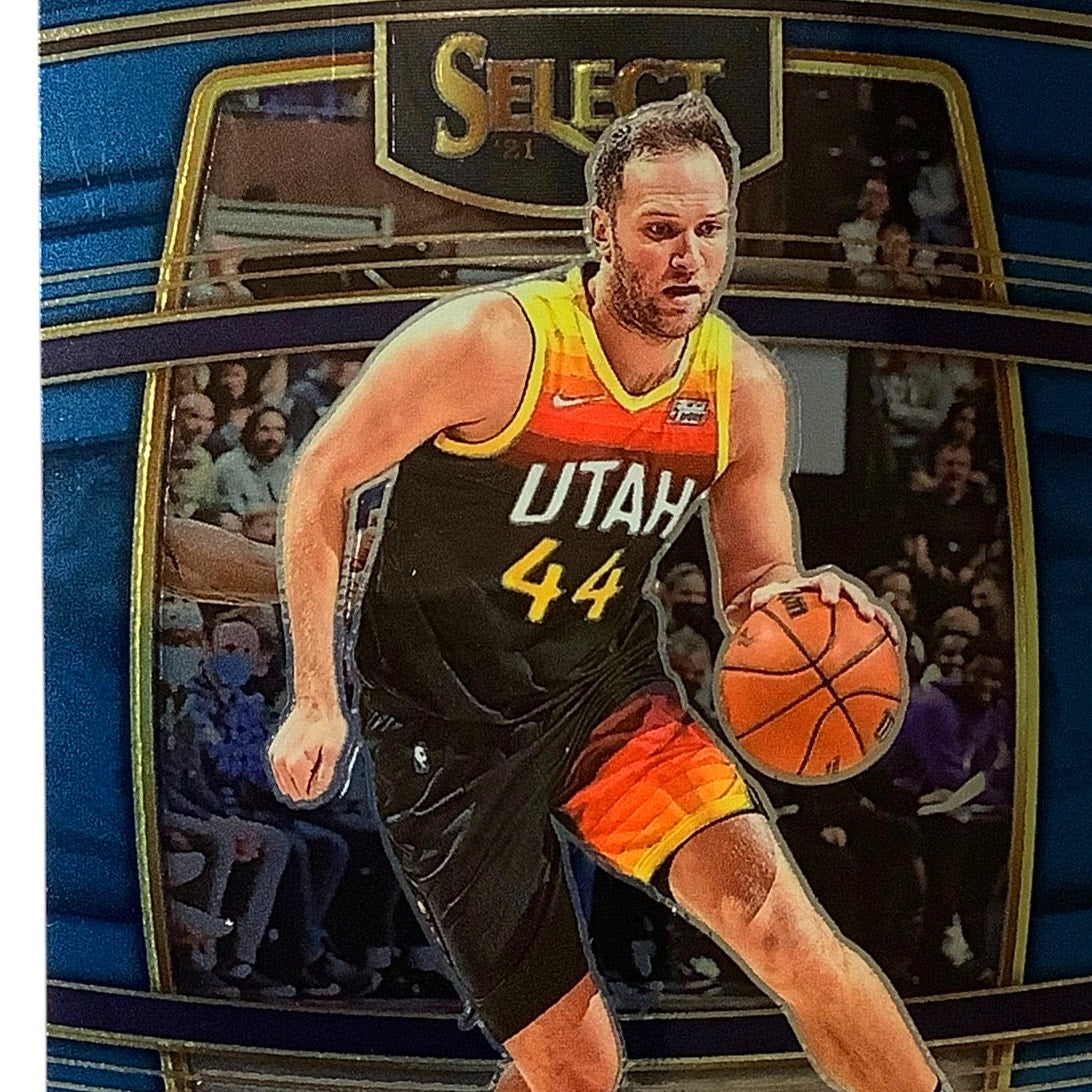 Bojan Bogdanovic, Utah Jazz, Card #69, 2021-22 NBA Panini Select
