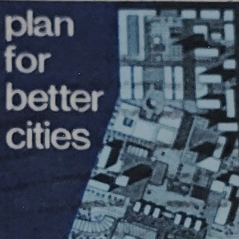 1967 Scott #1333 – 5¢ Urban Planning / Model City Design – Canceled
