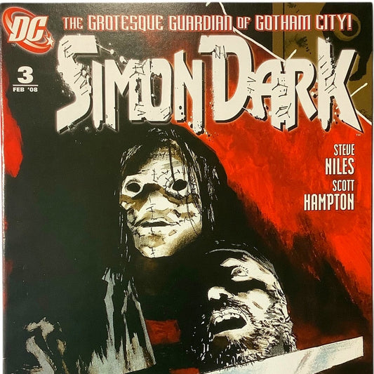DC Comics, Simon Dark #3, Grotesque Guardian of Gotham City!, Feb 2008, NM 9.4