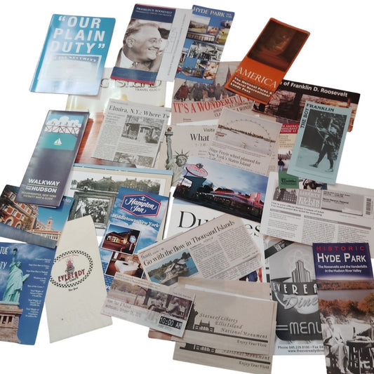 Vintage New York Travel Ephemera Lot 2010–2013 Statue of Liberty Hyde Park 1.5 Lbs