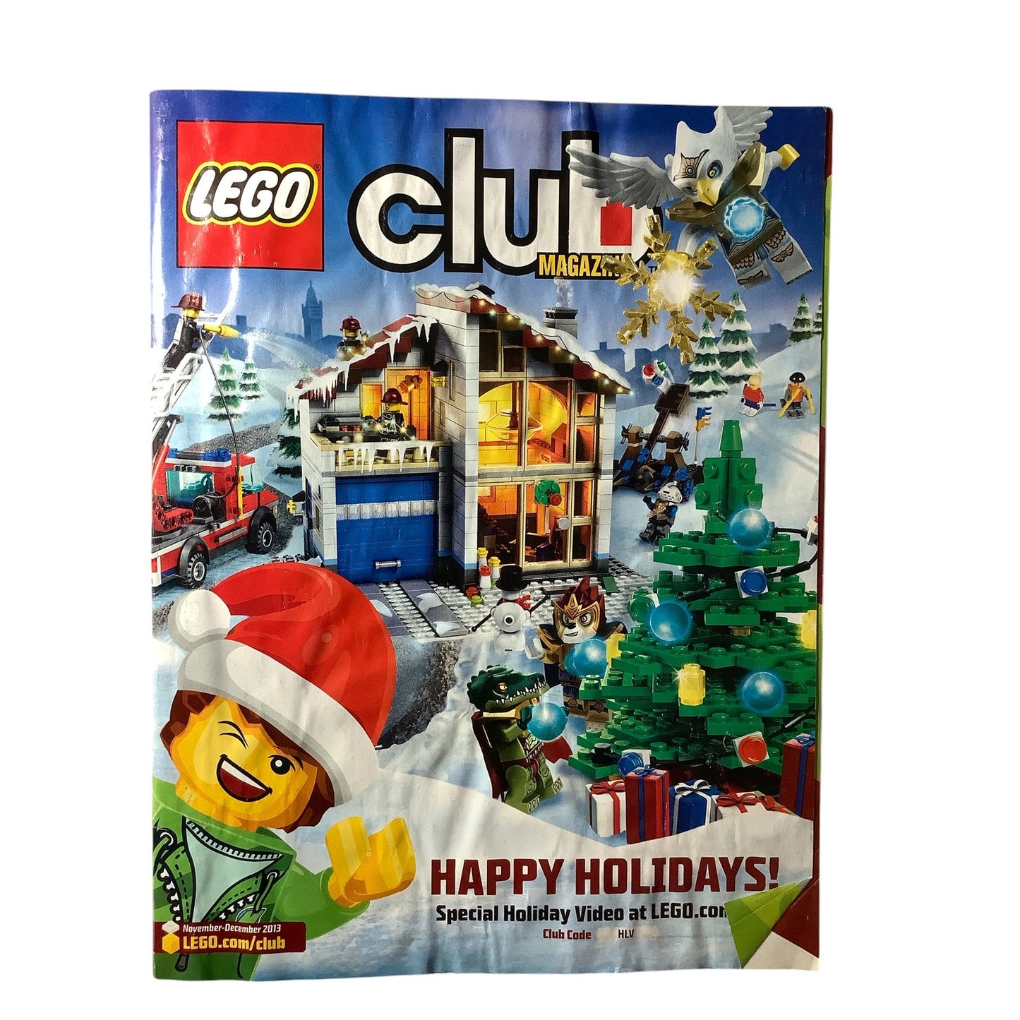 5 x Back Issues Lego Club Magazines, 5  issues from 2013-2015 Pictured