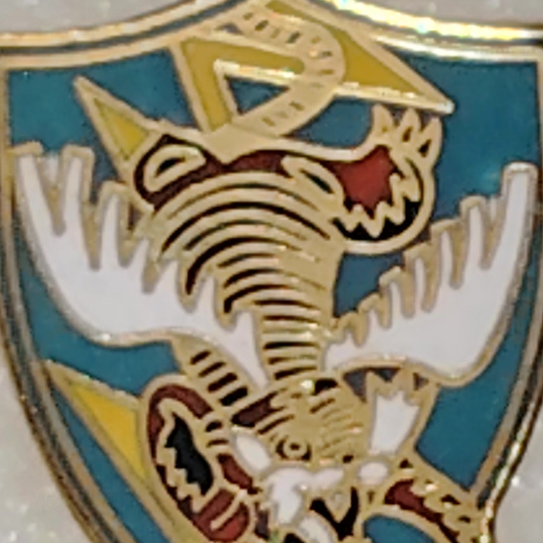 USAF 23rd Fighter Group "Flying Tigers" Novelty Hat/Lapel/Brooch Pin, Metal