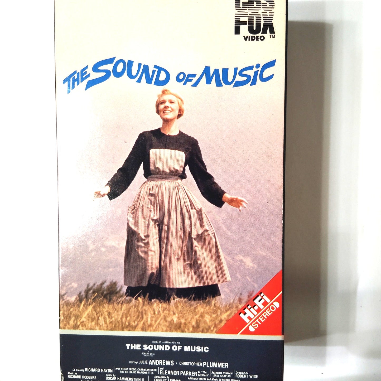 The Sound of Music (1965) VHS 1986 2‑Tape Set Julie Andrews Christopher Plummer