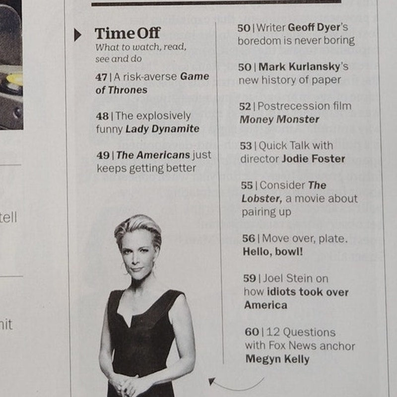 Time Magazine May 23 2016 How to Save Capitalism, Megyn Kelly, Back Issue
