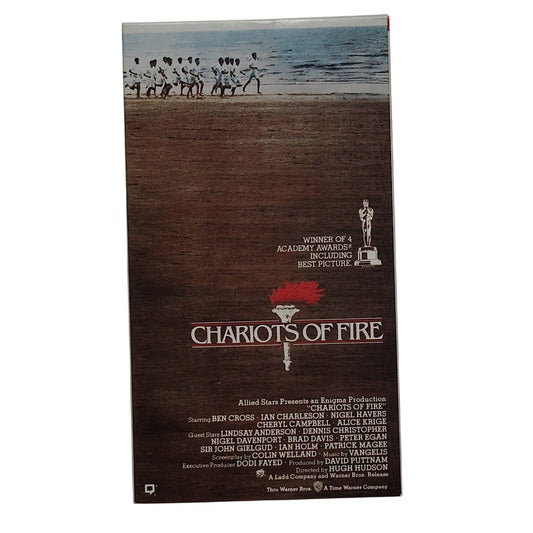 Chariots of Fire VHS 1982 Hugh Hudson Classic Olympic Drama Vintage Movie