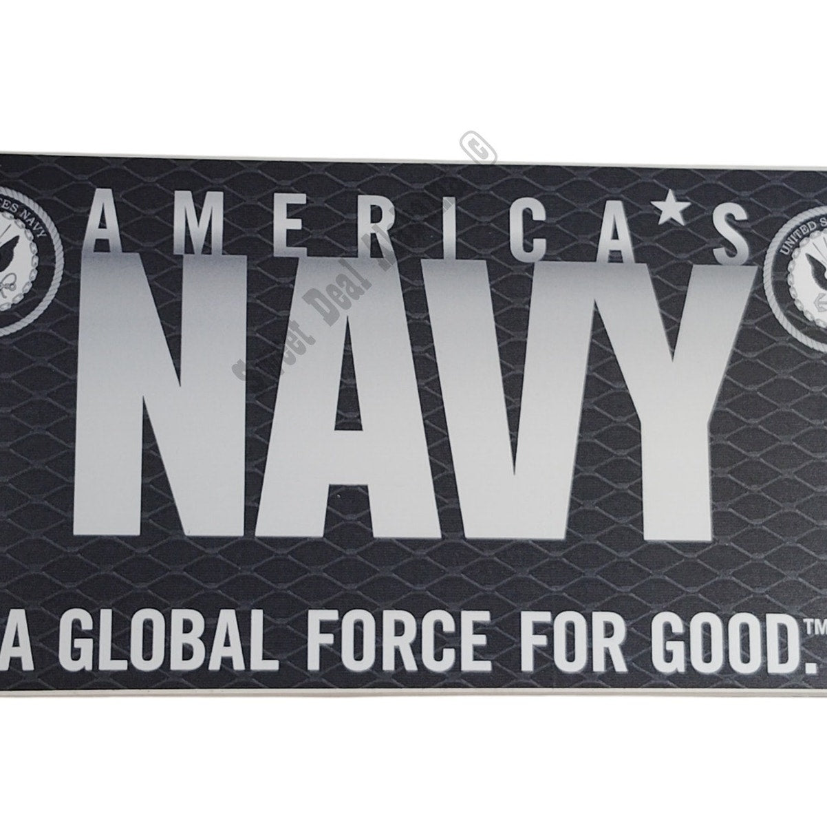 America's Navy - A Global Force For Good - 7.5" x 3.75" - Vinyl Bumper Sticker