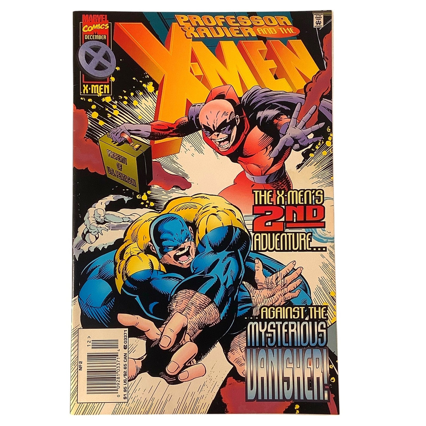 Marvel's Flipbook- Over the Edge (Dec 1995) Prof. Xavier & X-Men (Dec 1995)