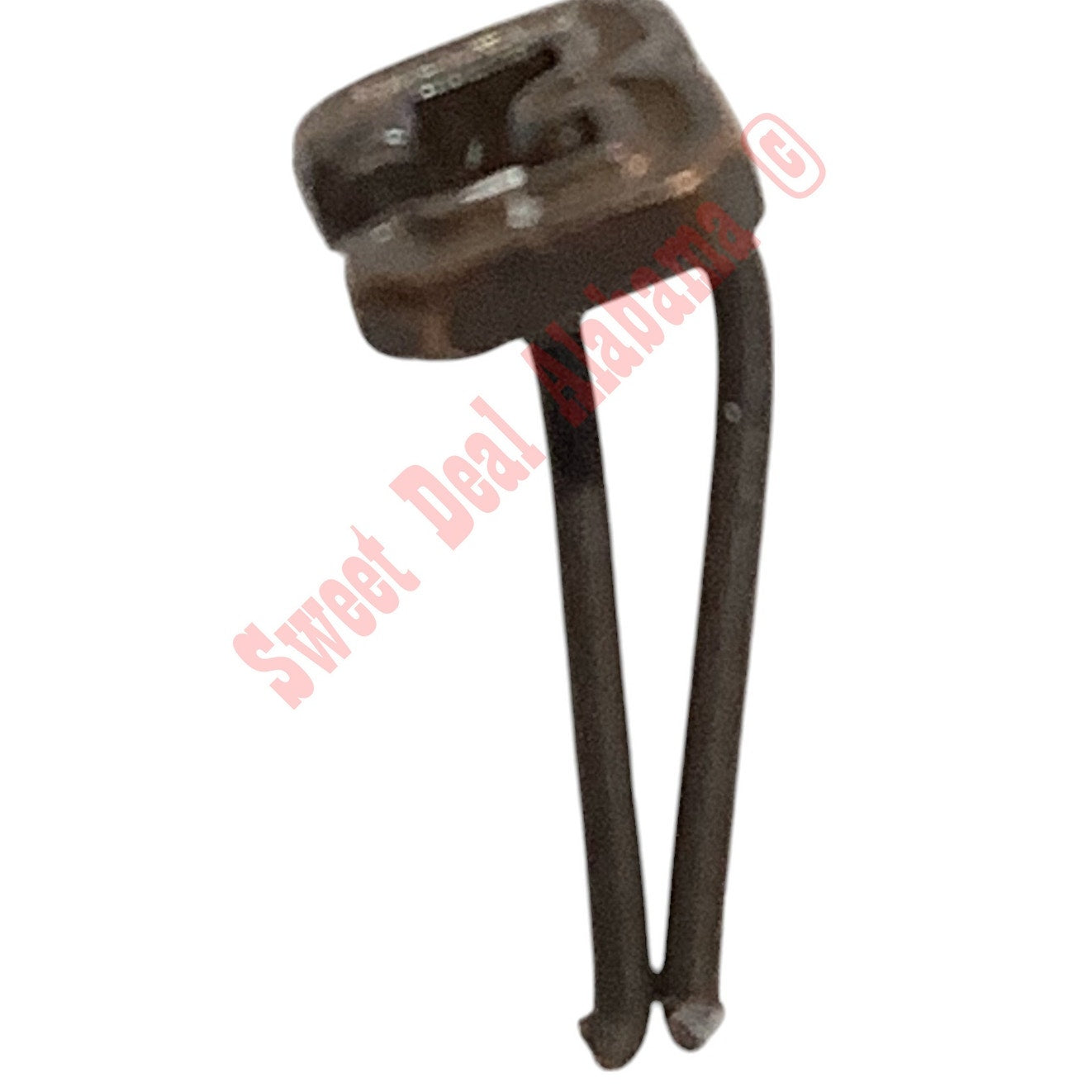 Ribbon Attachment Device: Bronze Strike Flight Number "3" - 5/16"H x 1/16"W