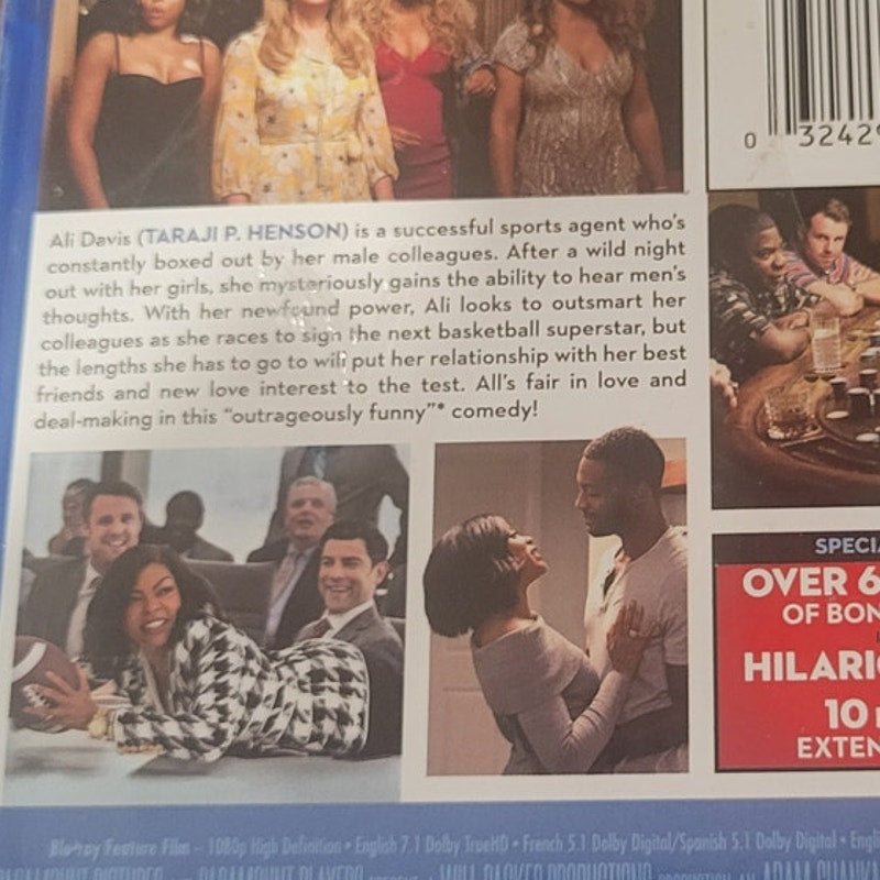 What Men Want Blu-ray 2019 Comedy Movie Taraji P Henson Tracy Morgan Aldis Hodge