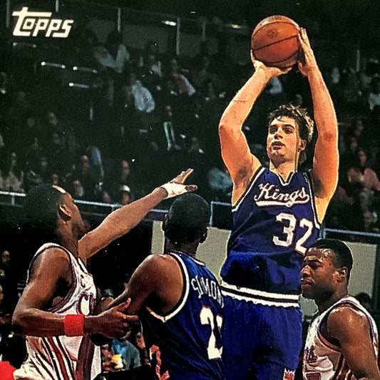 Pete Chilcutt, Sacramento Kings, 1993 Topps Stadium Club Collectors Card 33, EXC