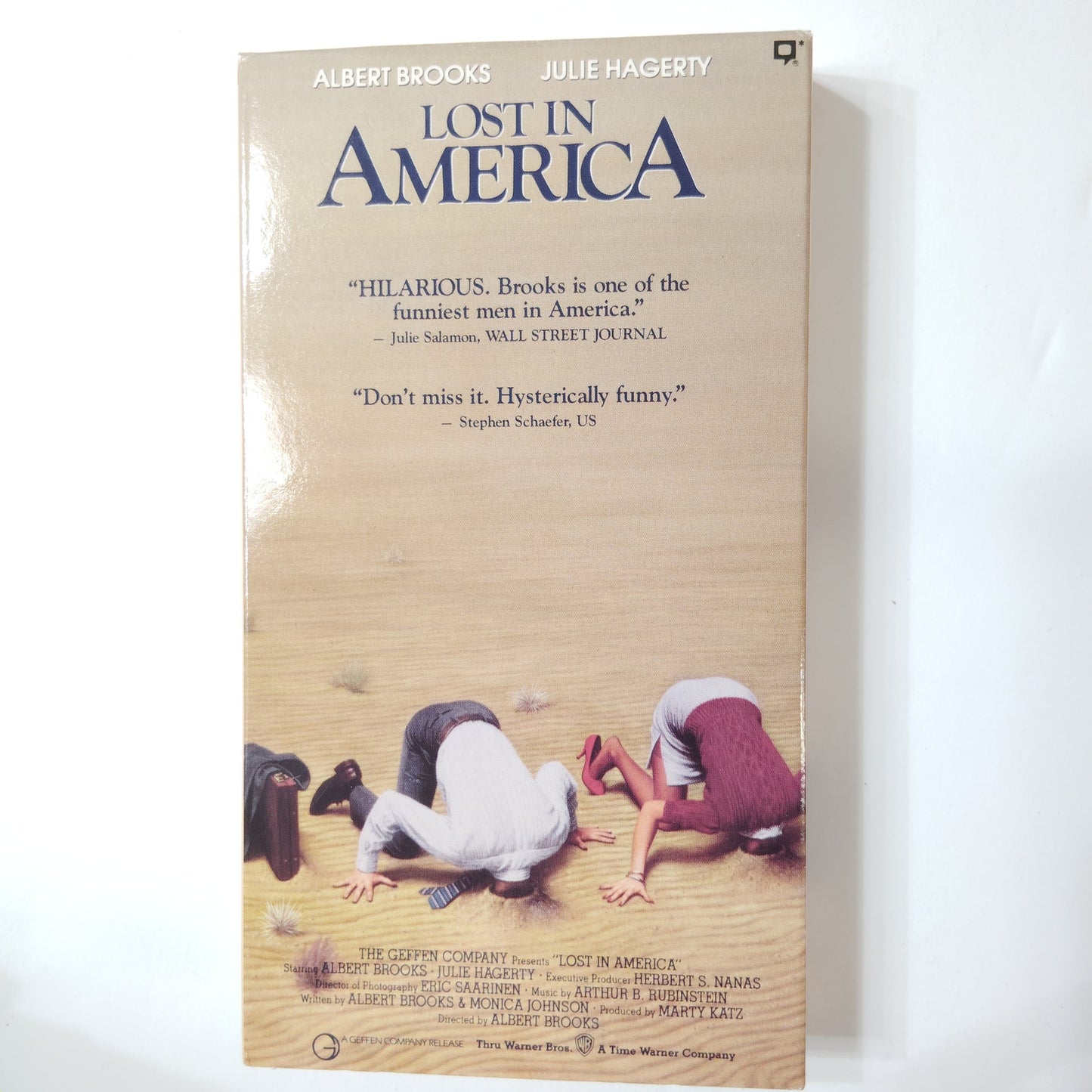Lost in America VHS 1985 Albert Brooks Julie Hagerty Comedy Warner