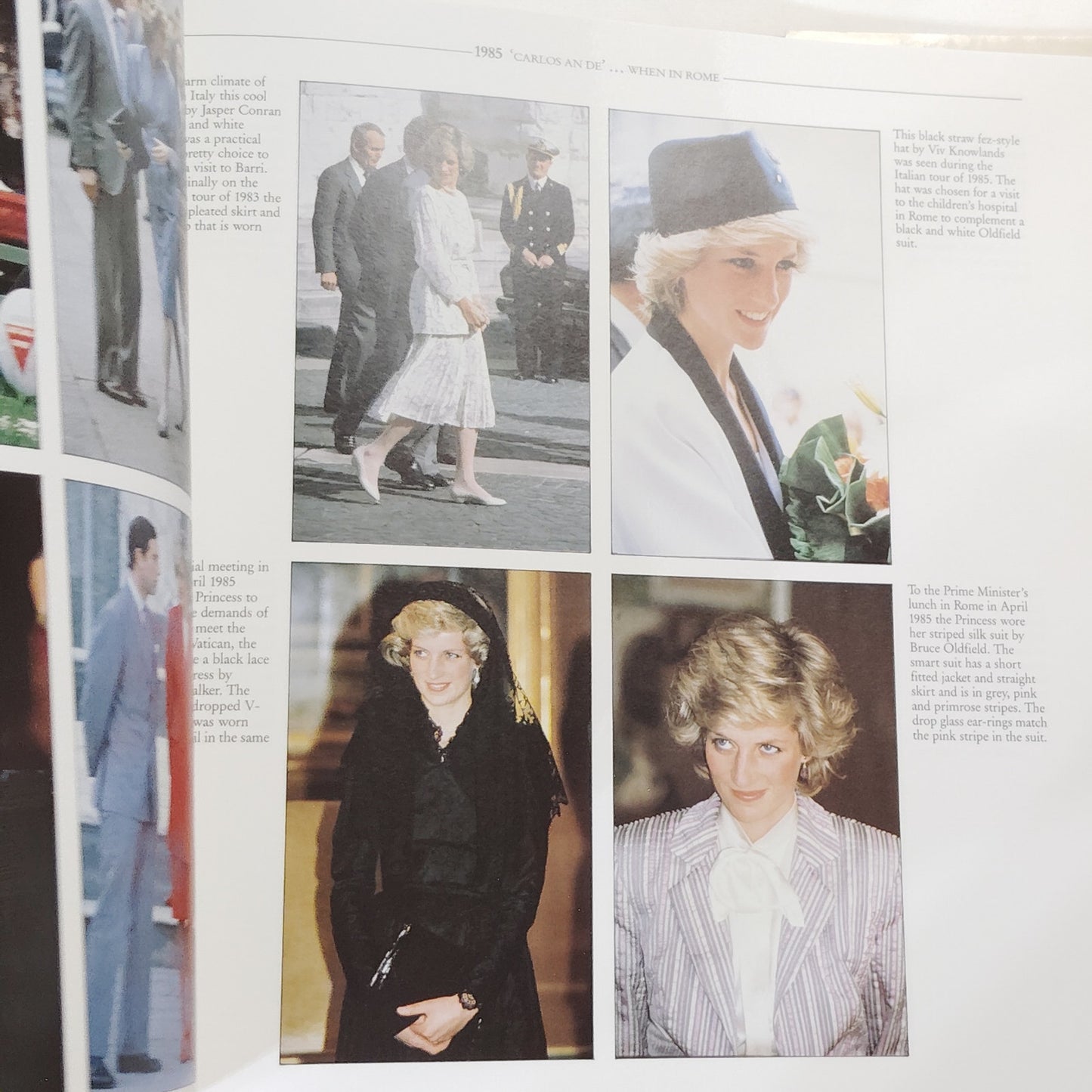 Debrett’s Illustrated Fashion Guide Princess of Wales 1989 Hardcover 10.75x10.5