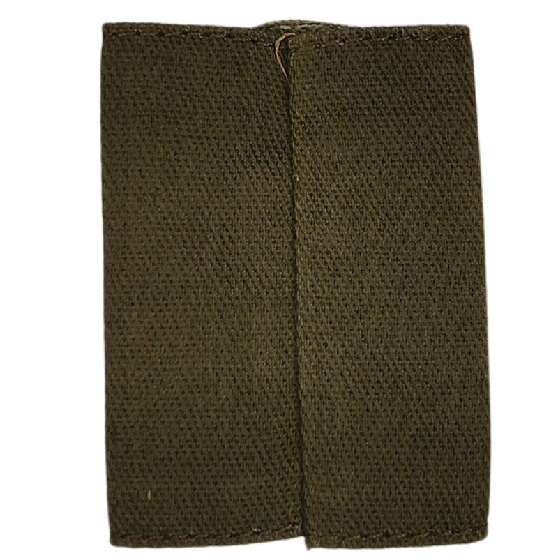 Vintage US Army 2LT O‑1 Subdued OD Green Rank Patch 2‑1/8" × 1‑1/2" Sew‑On