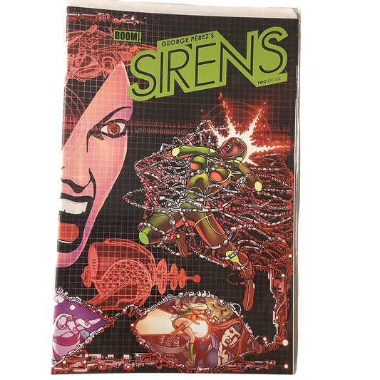 George Perez's Sirens #2, December 2014, Boom! Comics, NM 9.4