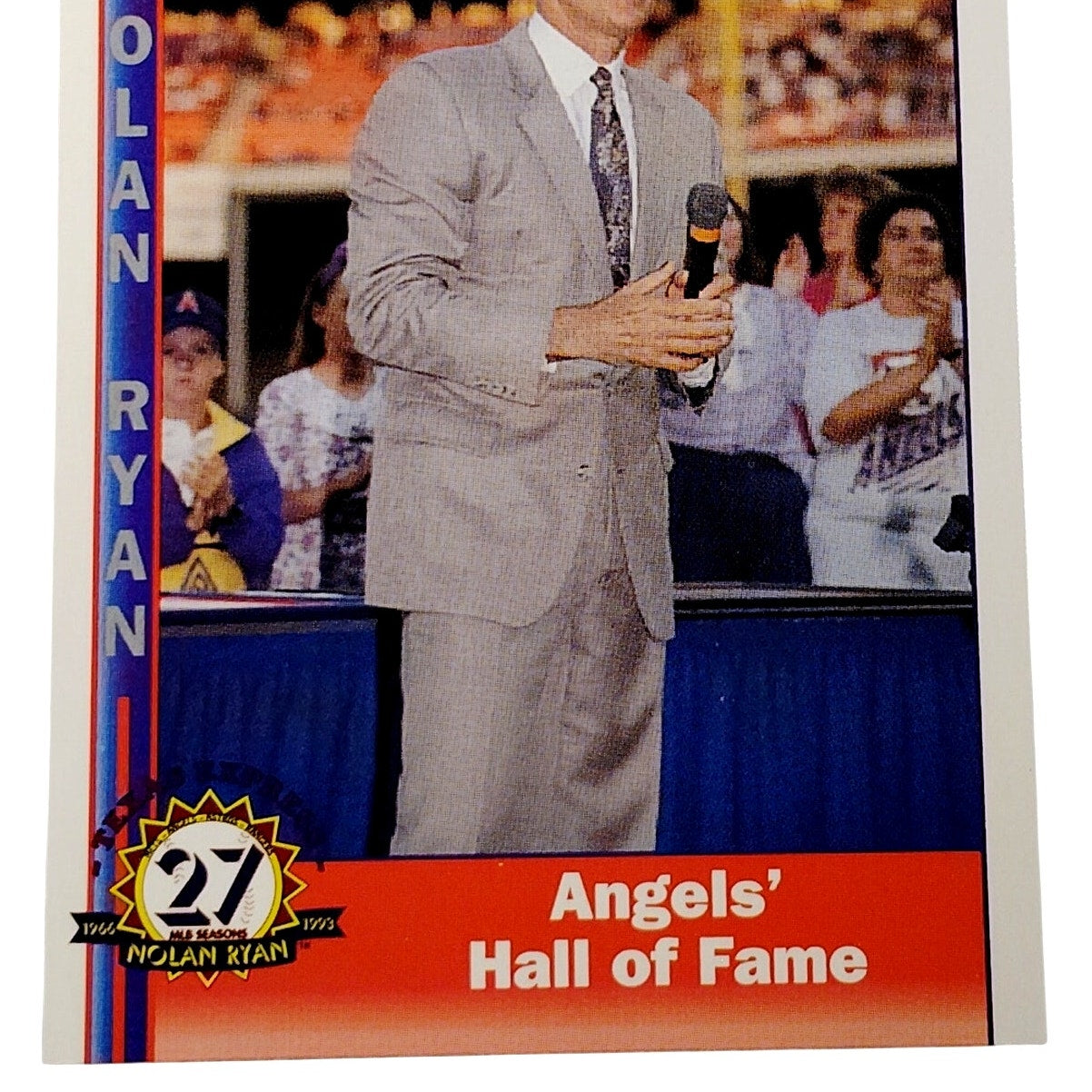 1993 Pacific Texas Express Nolan Ryan #244 California Angels P Baseball Card NM