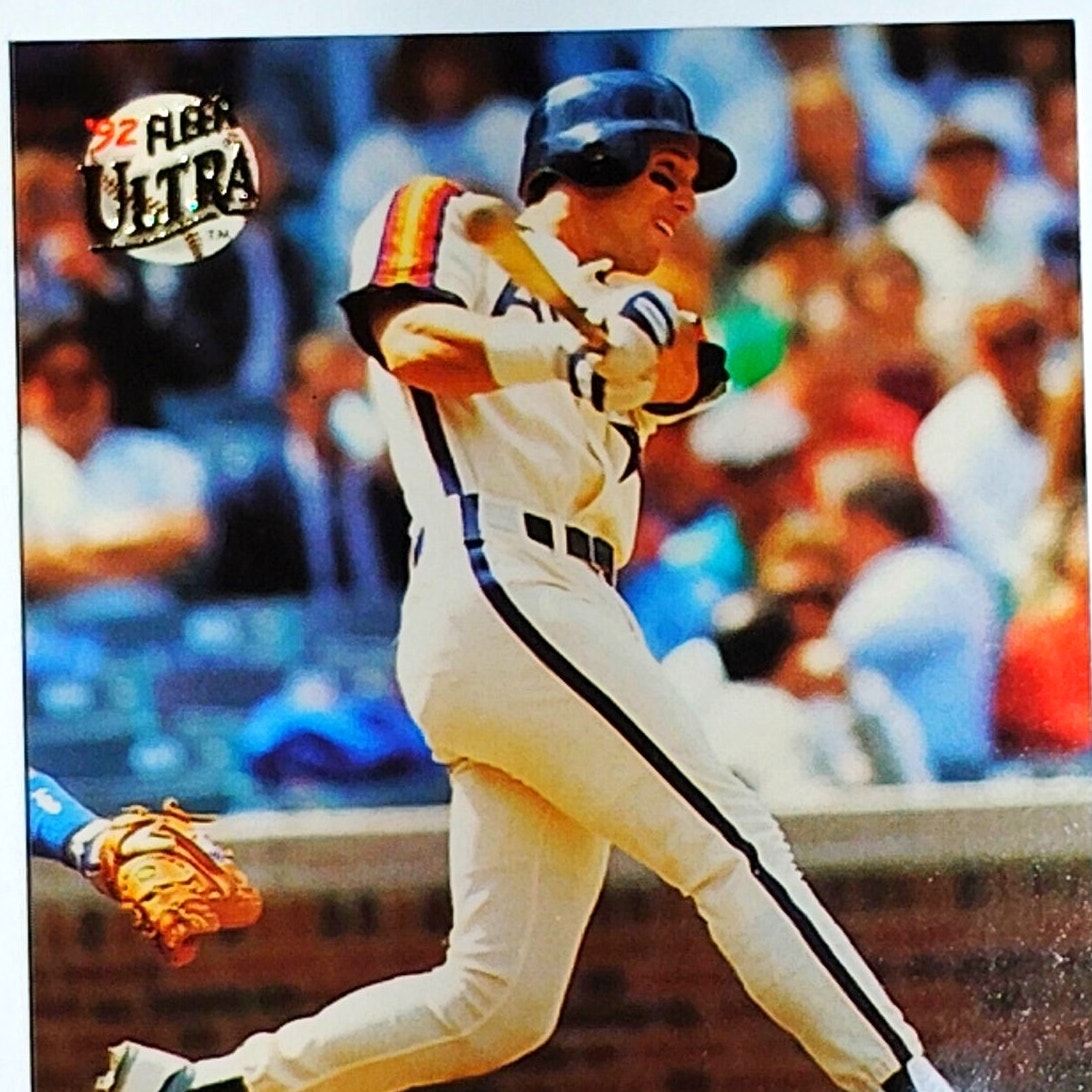 1992 Fleer Ultra Luis Gonzalez #203 Houston Astros OF - Rainbow Jersey VG/EX