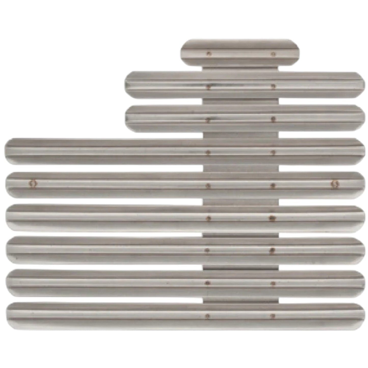 Mounting Rack Bar - 23 Ribbons (Staggered Right w/ No Gap)  No-Shine Insignia