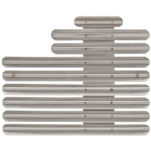 Mounting Rack Bar - 23 Ribbons (Staggered Right w/ No Gap)  No-Shine Insignia