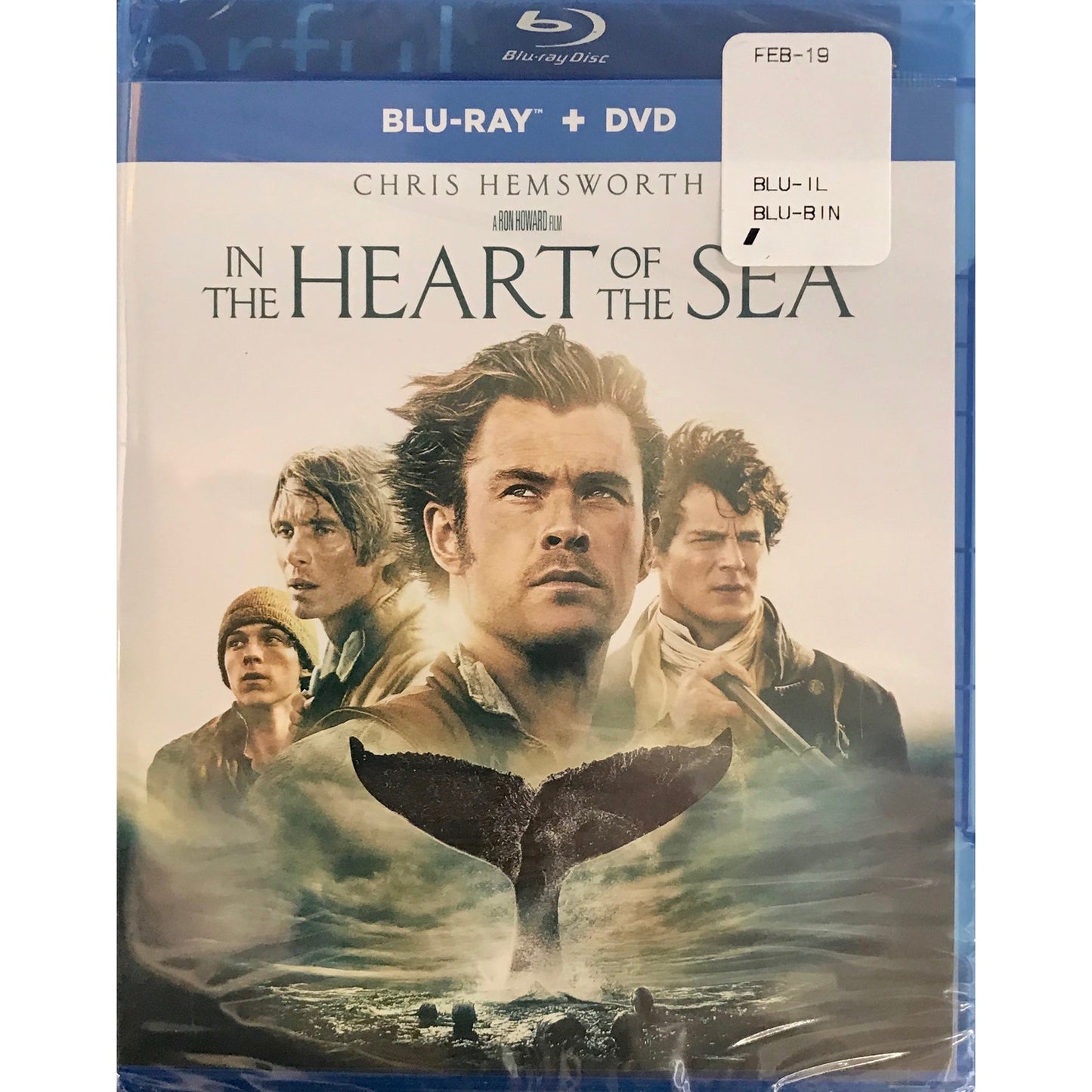 the Heart of the Sea Blu-ray DVD Chris Hemsworth Survival Drama Adventure 2015