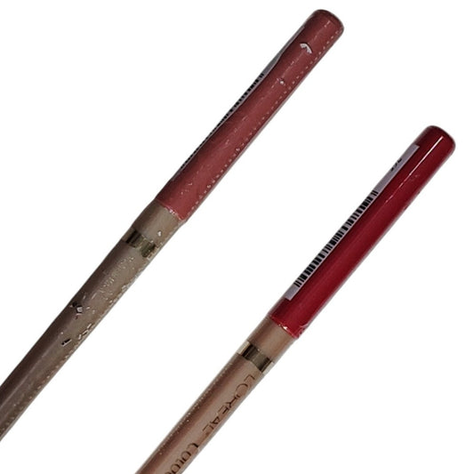 2-Pack L'Oreal Paris Colour Riche Lip Liners – Always Red 765 & Beyond Pink 705