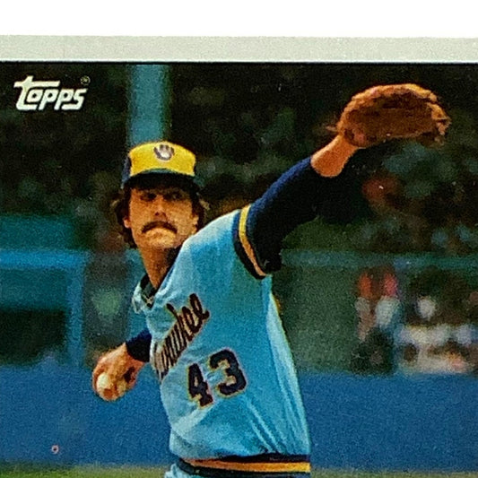 Chuck Porter, Milwaukee Brewers, MLB, Topps 1985, Card 32, EX/NM