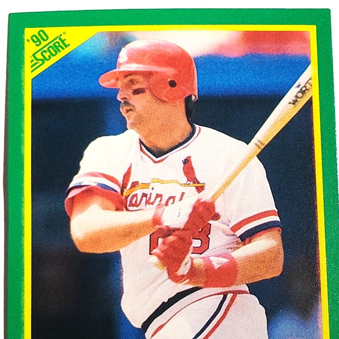 1990 Score Tom Brunansky Card No. 72 St. Louis Cardinals RF VG/EX