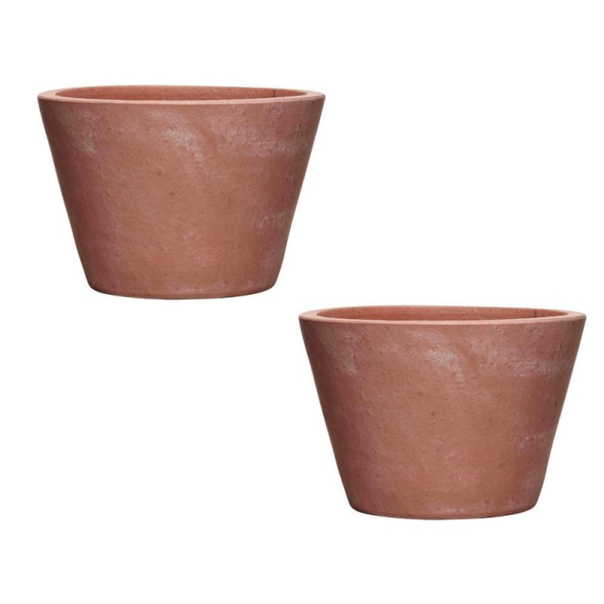 7.9 in. x 5.2 in. Terracotta Clay Pots (Case of 2) Southern Patio Pots