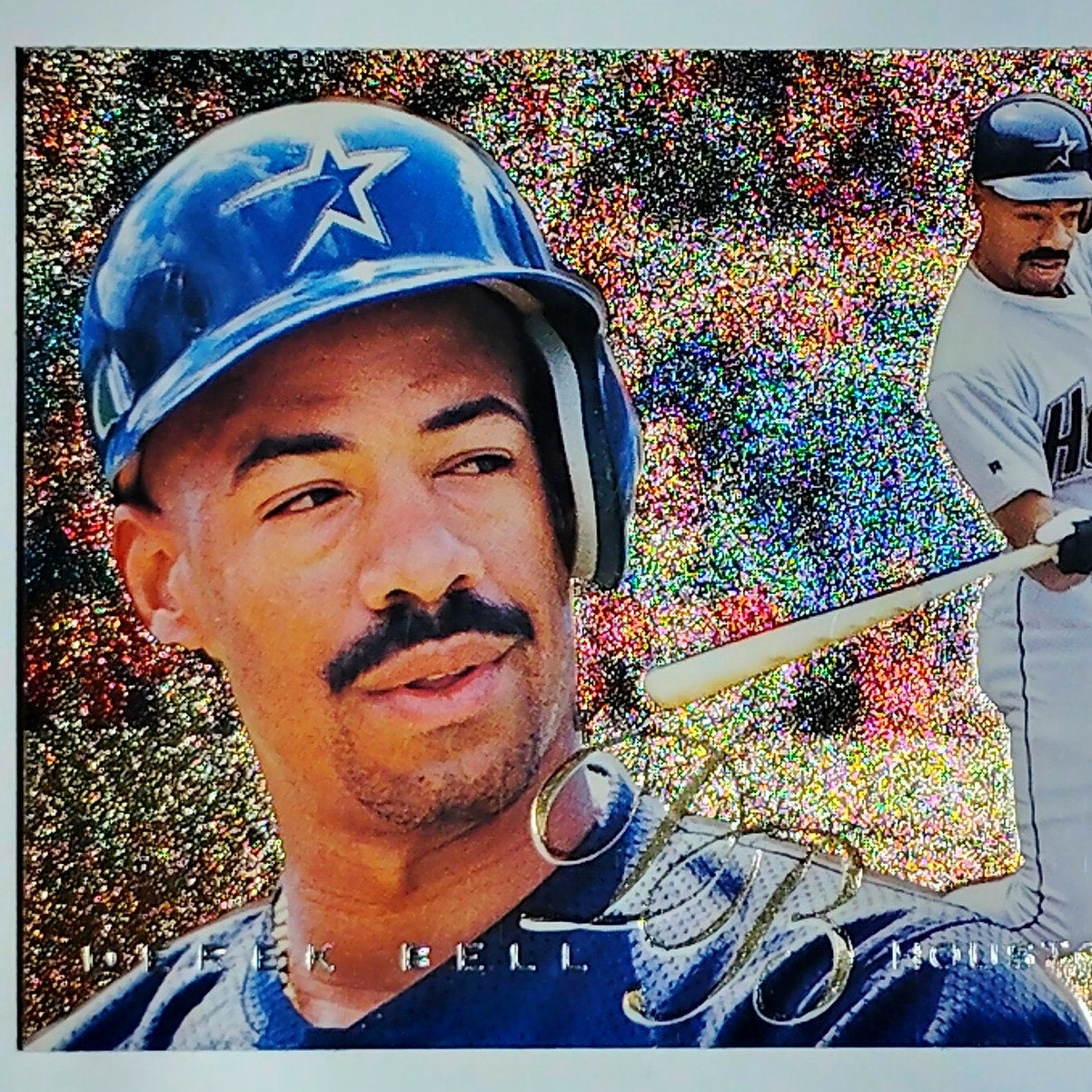 1995 Flair Derek Bell Card 357 Houston Astros VG/EX