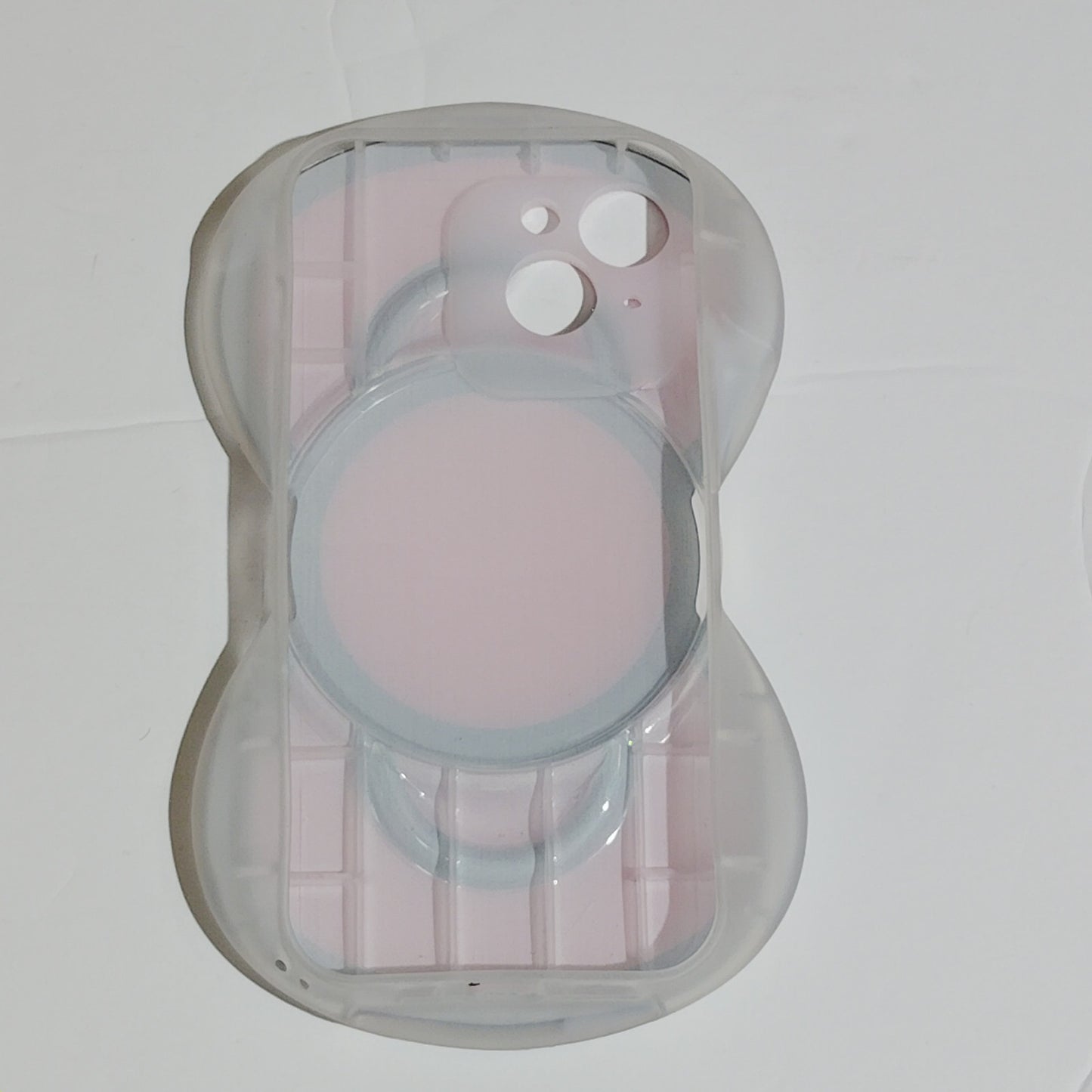 3D Bow Silicone Case for iPhone 12 Pink Protective Cover – NIP