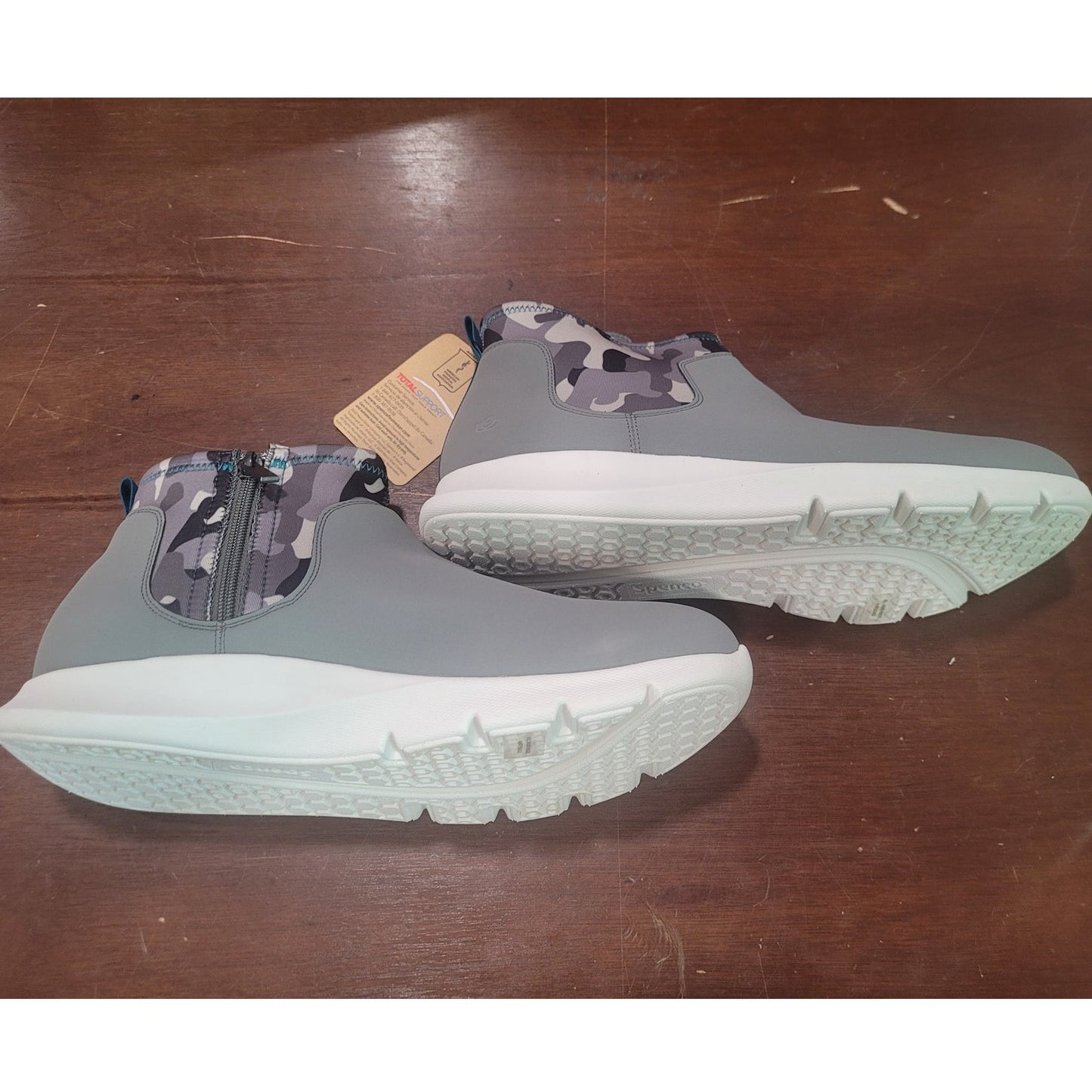 Spenco Paddock Chelsea Boot – Black, Women’s 11W, Neoprene Collar, Medial Zip