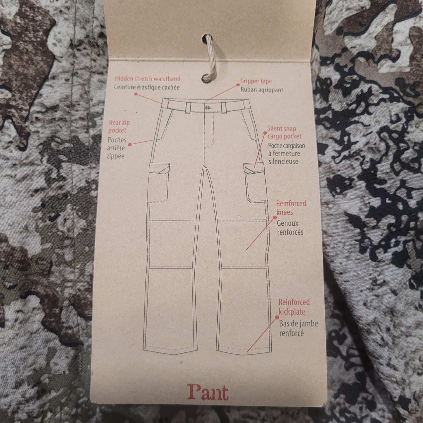 Bass Pro RedHead Strata Tec‑Lite Pants – 2XL – Camouflage – NWT