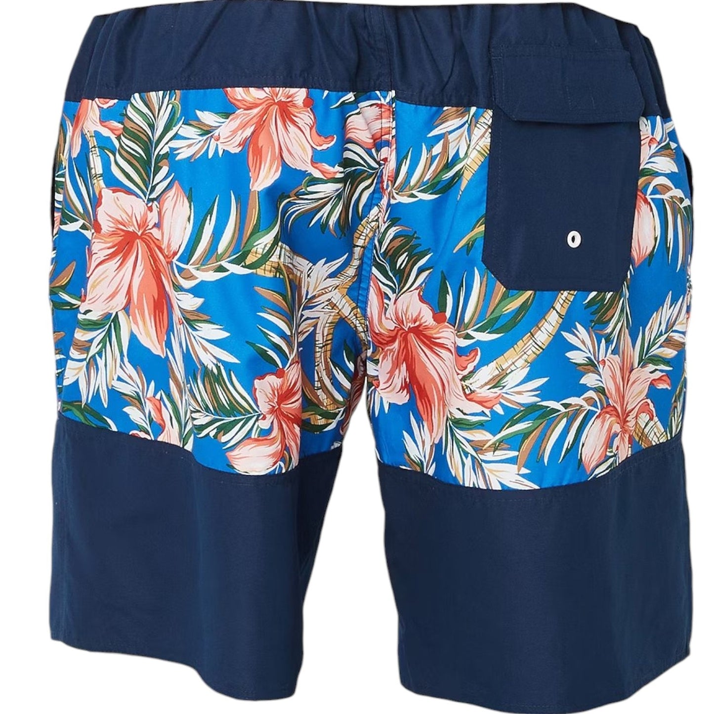 St. John's Bay Men's Swim Board Short With 9" Inseam, Signature Navy, Medium
