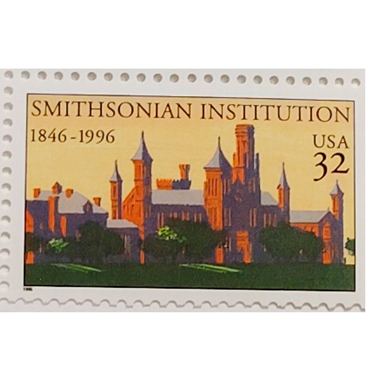 Block of 6 – 1996 USA 32¢ Smithsonian Institution MNH Scott 3059