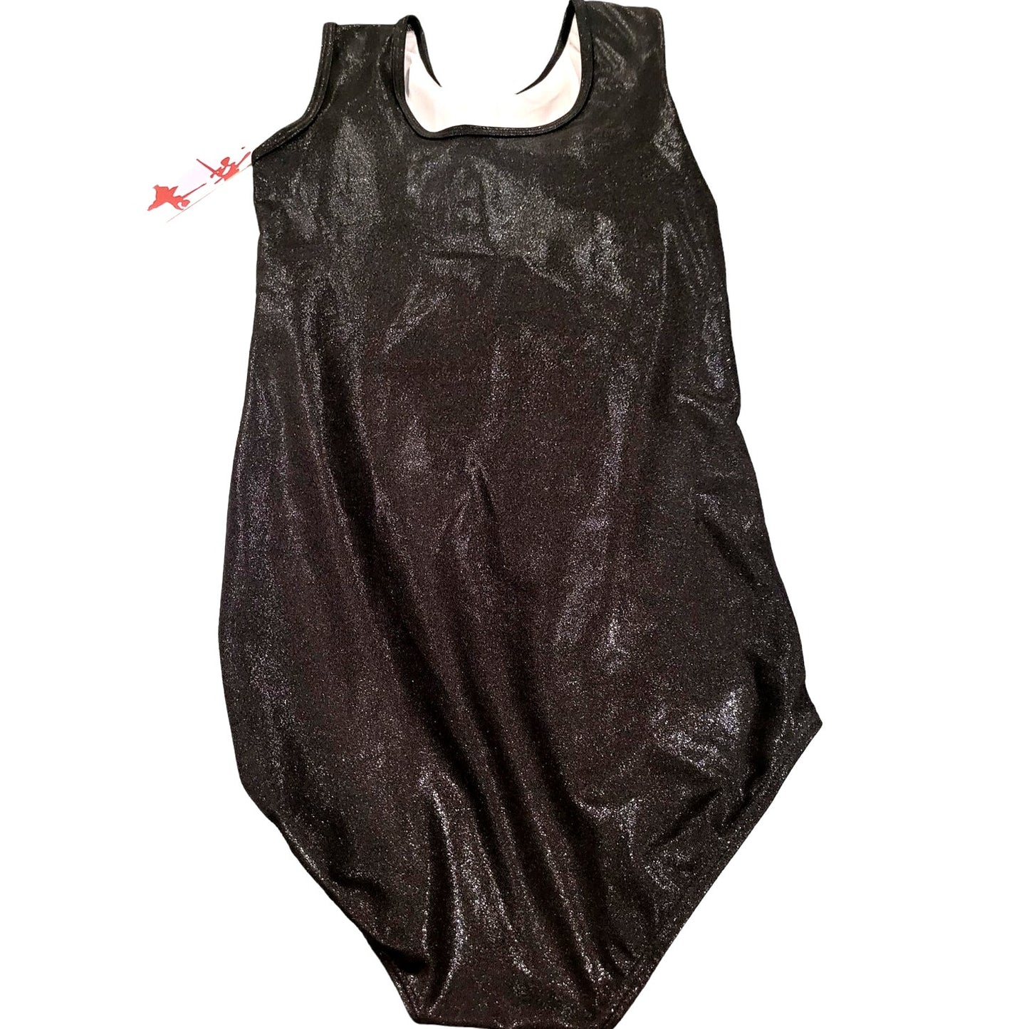 BAOHULU Leotards Girls Gymnastic Embroidery Shiny Aqua Rose Diamond Dance 15-16Y