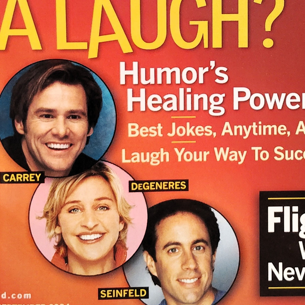 Reader's Digest Sept 2004 Need a Laugh? Humor Issue Oprah Seinfeld Magazine