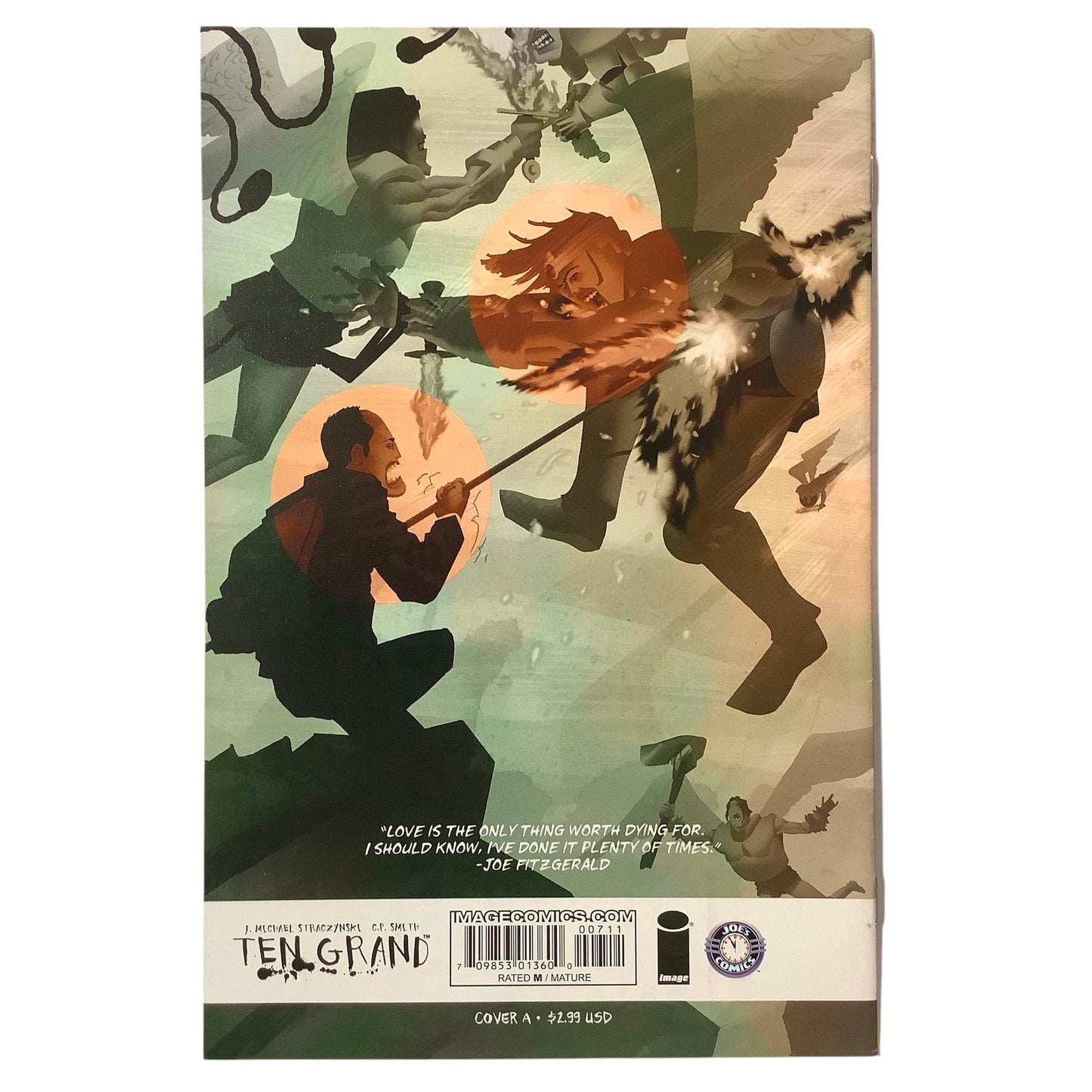 Ten Grand #7, Feb 2014, NM 9.4, Image Comics