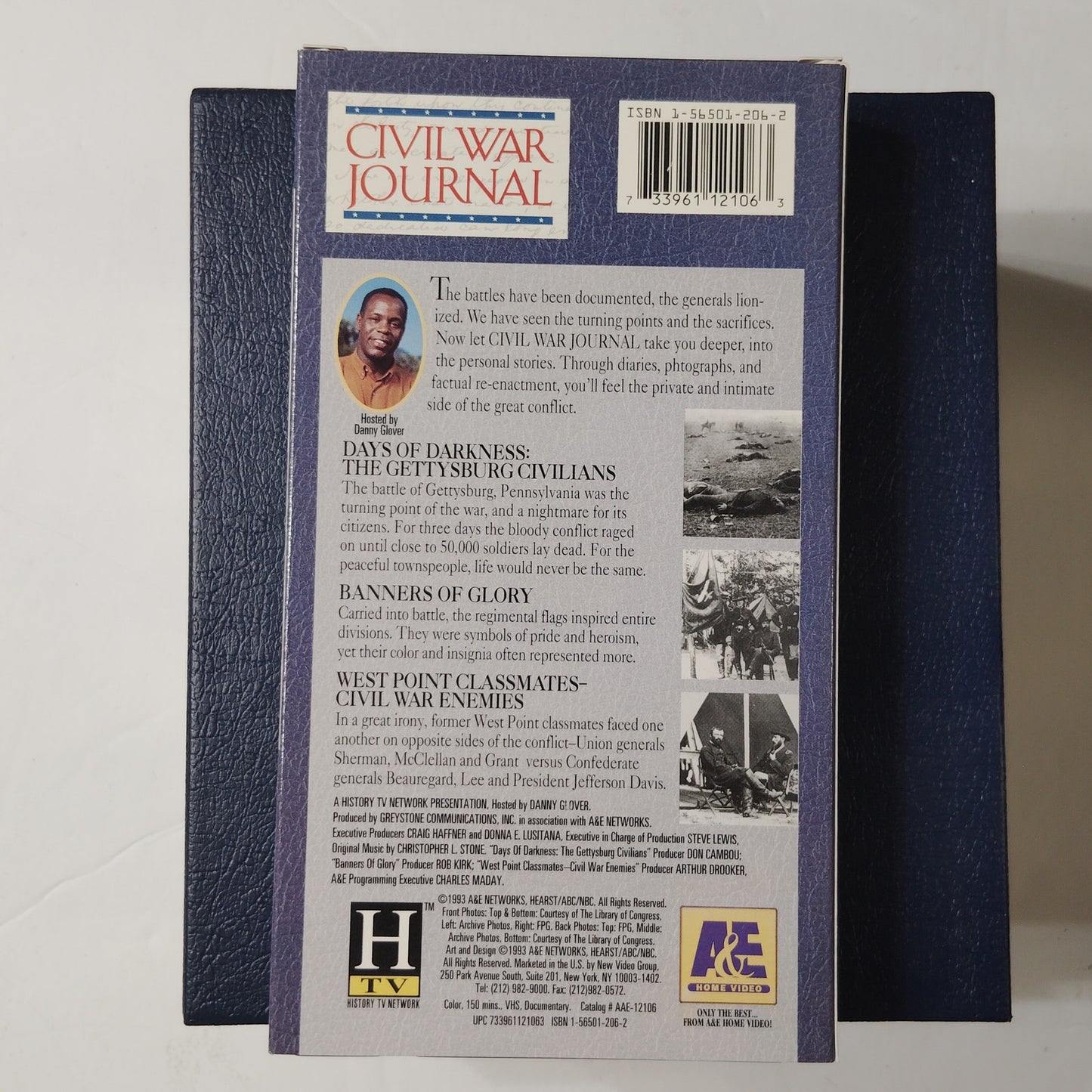 Civil War Journal VHS 6‑Tape Box Set 1993 A&E Danny Glover