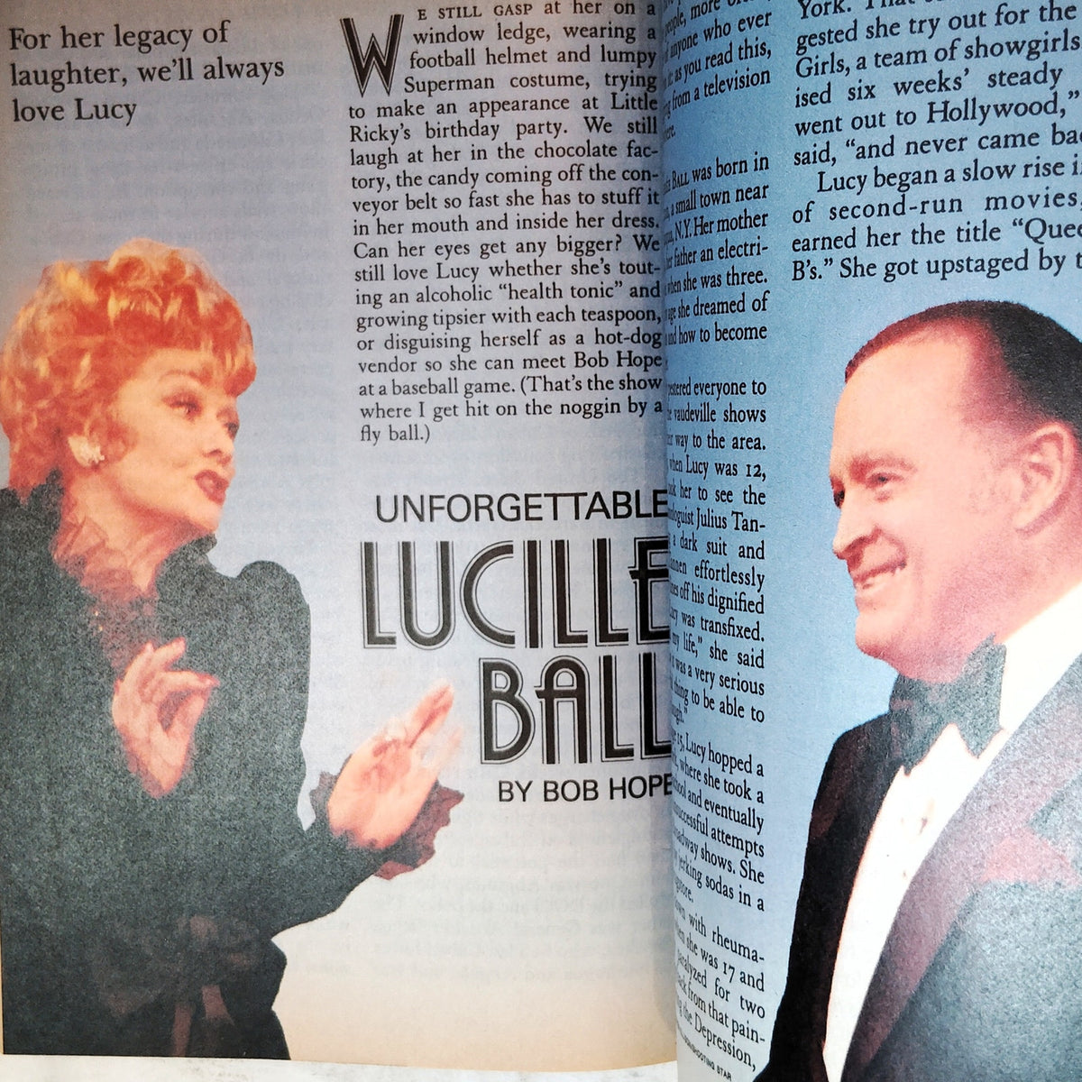 Reader's Digest Magazine March 1990 Vintage Lucille Ball Cover Issue