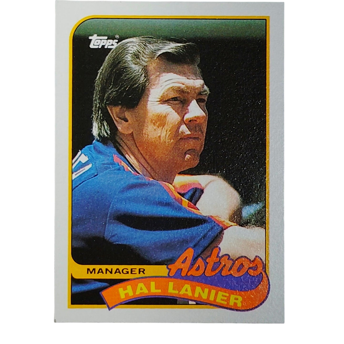 1989 Topps Hal Lanier #164 Astros Manager 1986-1988 VG/EX - VG/EX