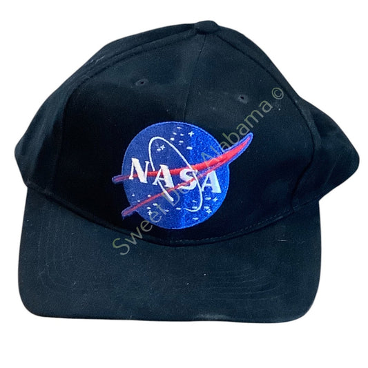 Rothco NASA Logo Supreme Low Profile Cap Black One-Size, Hook & Loop Fastening