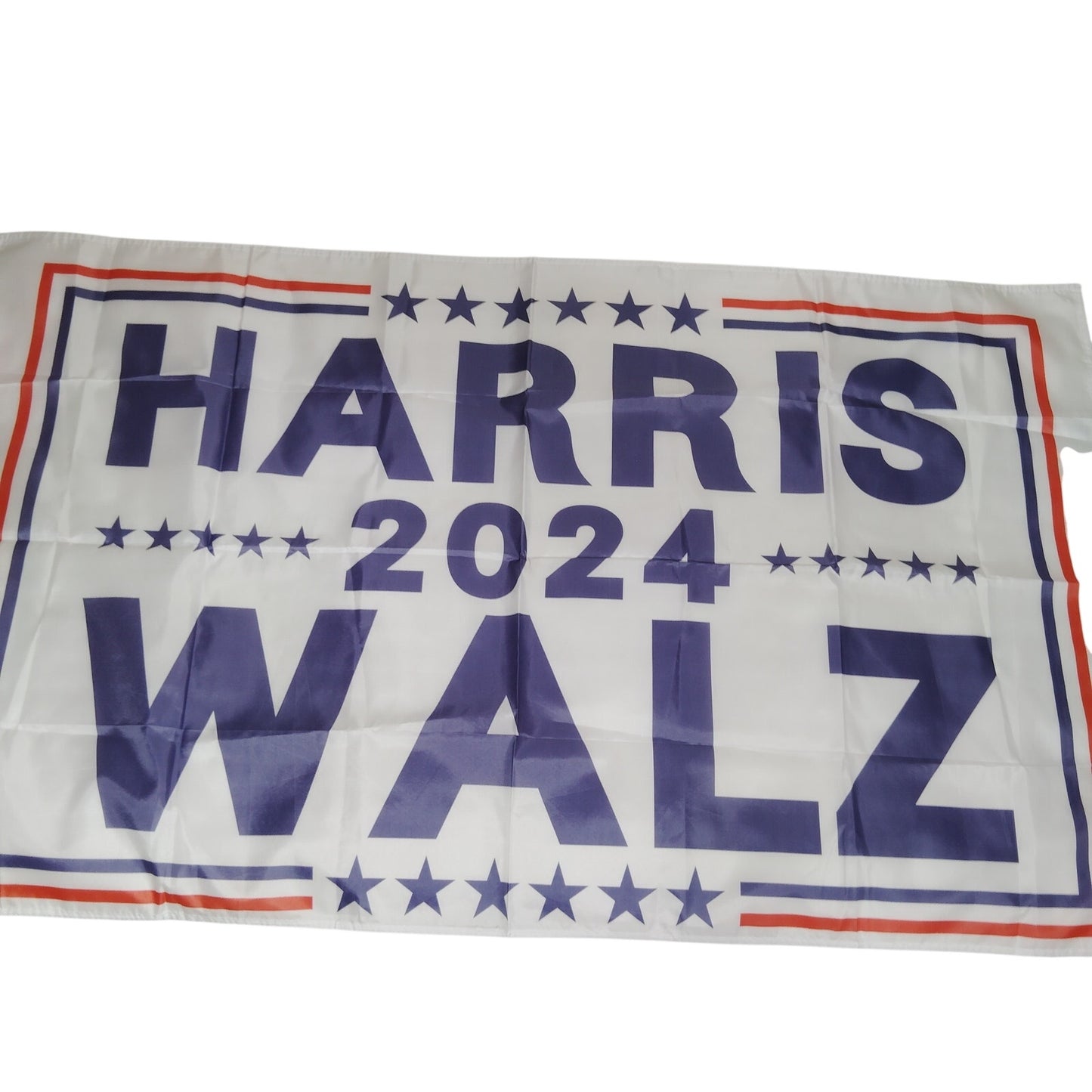 Collectible Kamala Harris 2024 Walz Campaign Flag 3x5 Ft Politics w/ Grommets