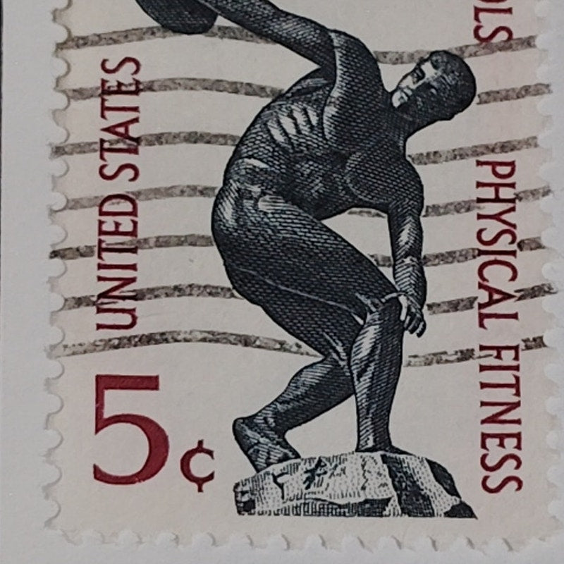 1965 Scott #1262 – 5¢ Physical Fitness / Sokol Centennial – Canceled